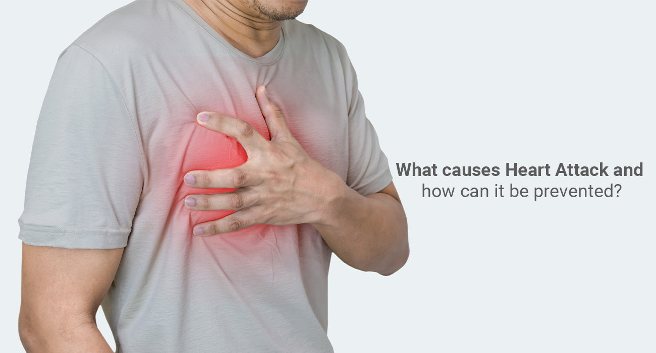 What causes heart attacks and how can they be prevented?