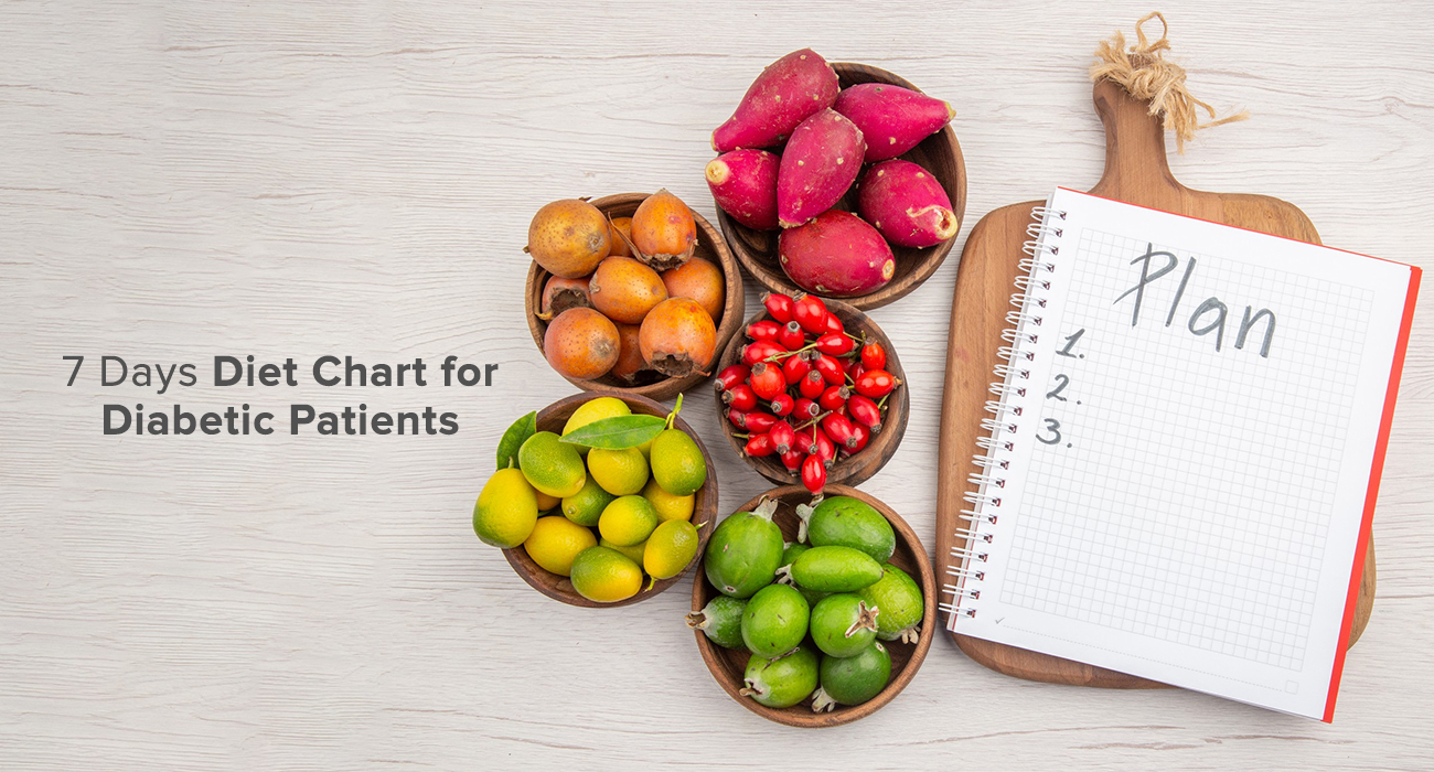 Diet Chart for Diabetic Patients: 7 Days Indian Meal