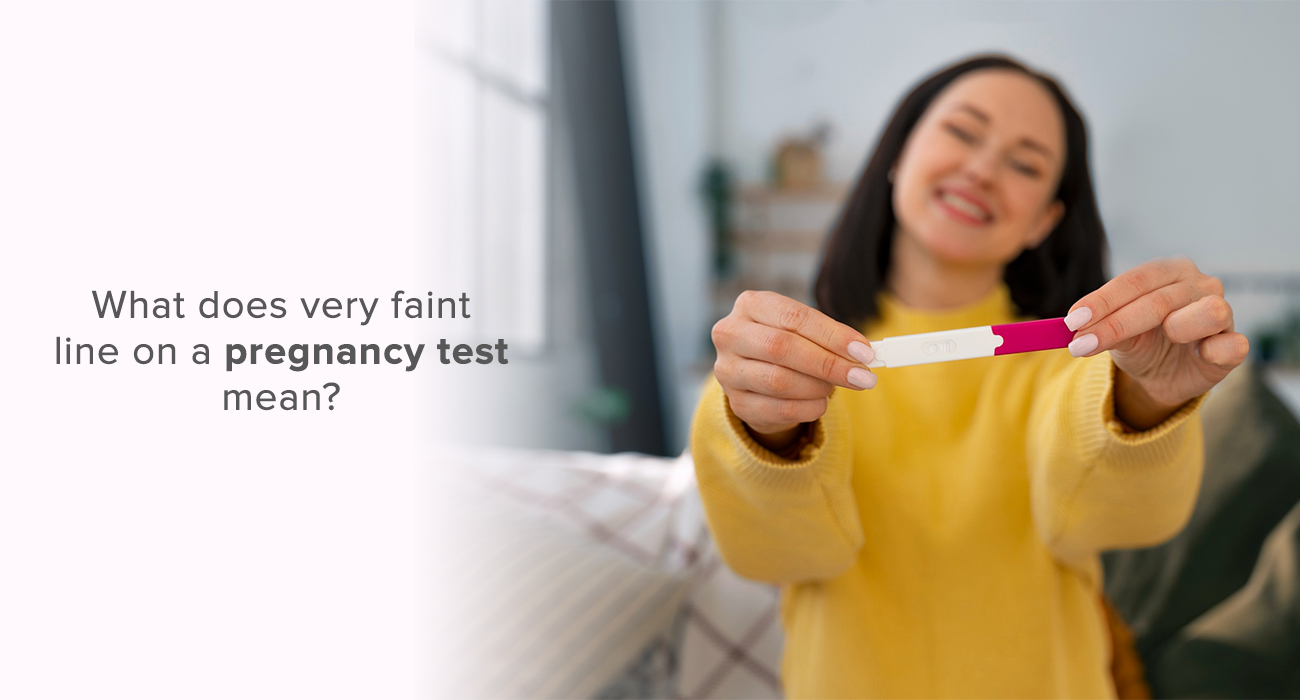 What Does Very Faint Line on a Pregnancy Test Mean?