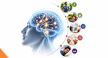<p>Simple daily habits, including staying physically active, eating a balanced diet, getting enough quality sleep (7 to 8 hours of sleep per night), keeping your blood pressure and blood sugar under control</p>
