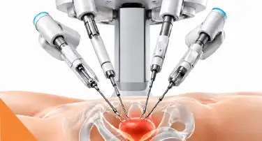 <p>Robotic radical cystectomy is a minimally invasive procedure to remove the whole bladder, most commonly to treat bladder cancer</p>
